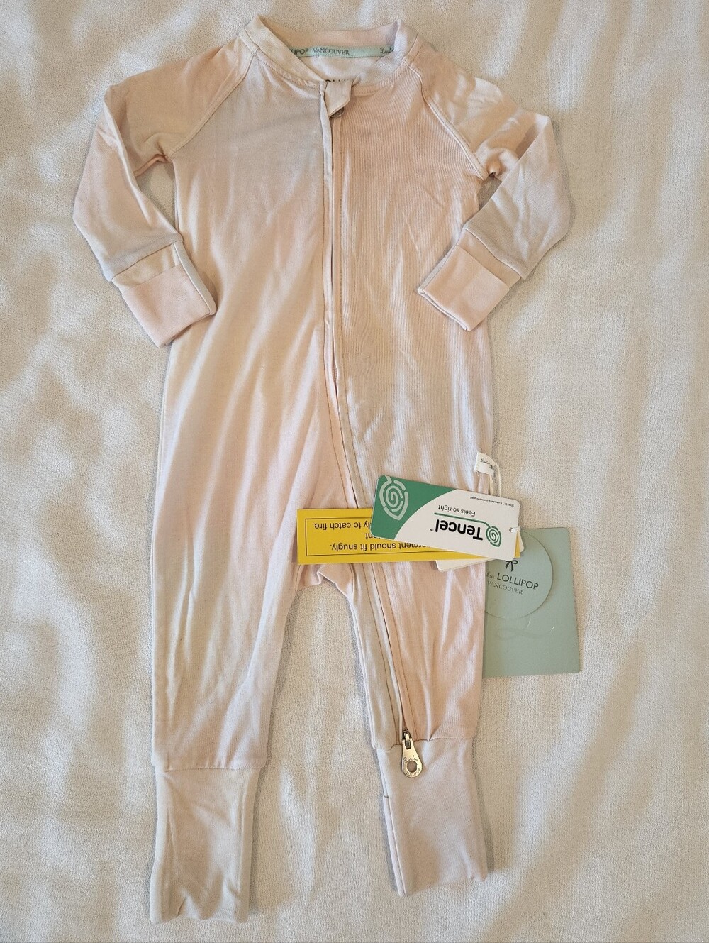 NWT LouLou Lollipop Zippy Pajamas Romper 3-6m